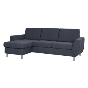 Wendy - Blå - Chaiselong sofa